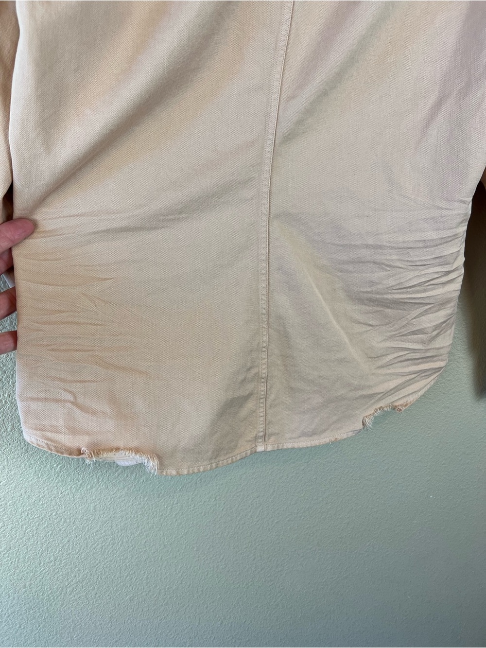 frank & eileen barry shirt apricot - Picture 9 of 12